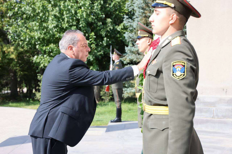 Կիպրոսի պաշտպանության նախարարն այցելել է «Եռաբլուր»
