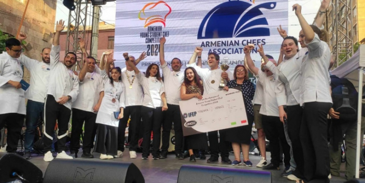 Հայաստանի ներկայացուցիչը «Երիտասարդ խոհարարների միջազգային օլիմպիադա» մրցույթում գրավել է 2-րդ տեղը