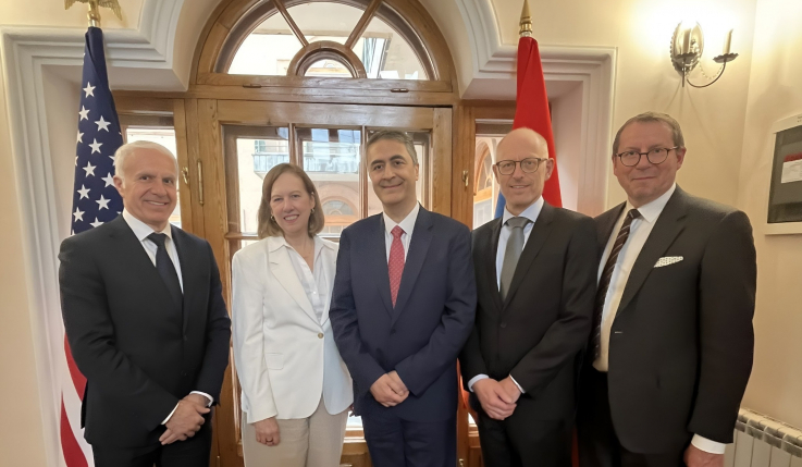 Դեսպան Քվինը Westinghouse ընկերության ներկայացուցիչների հետ քննարկել է Հայաստանի միջուկային էներգետիկայի ոլորտը