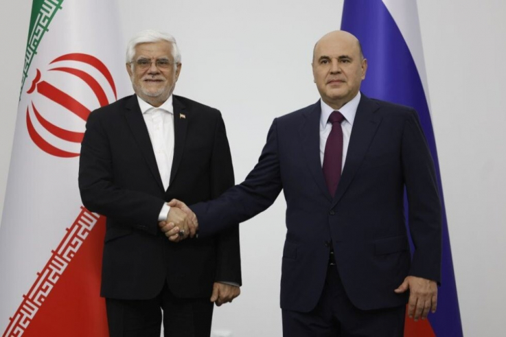 Միշուստինը Ղրղզստանում հանդիպել է Իրանի առաջին փոխնախագահի հետ