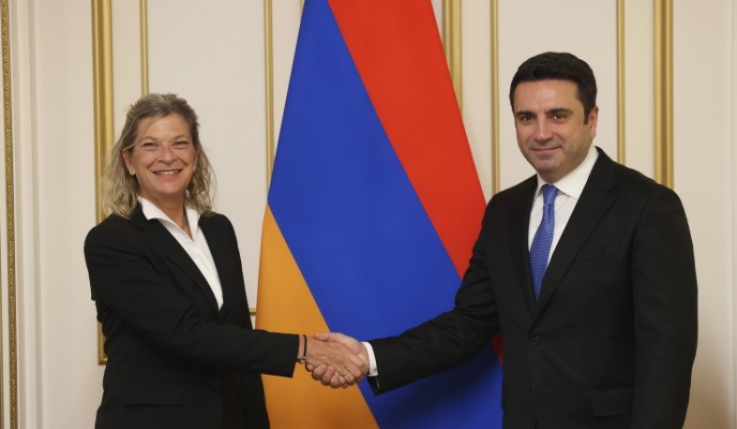 Ալեն Սիմոնյանն ընդունել է Ֆրիդրիխ Էբերտ հիմնադրամի գործադիր տնօրենին