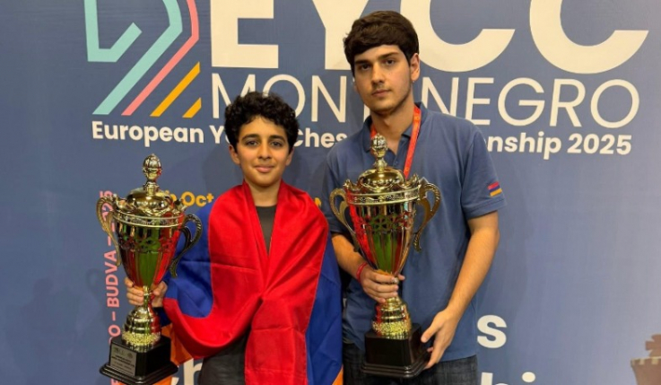 Հայաստանի շախմատի ֆեդերացիան ամփոփել է Եվրոպայի պատանիների առաջնության արդյունքները