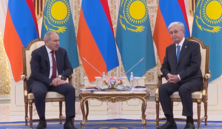 Նիկոլ Փաշինյանը առանձնազրույց է ունեցել Ղազախստանի նախագահի հետ