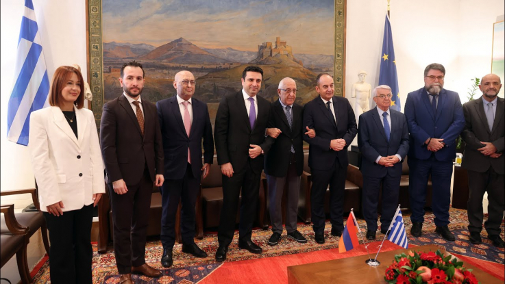 ԱԺ նախագահը Հունաստանում բարձրացրել է հայ գերիների վերադարձի և տարածաշրջանային անվտանգության հարցերը