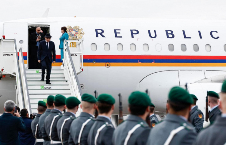 Վարչապետ Նիկոլ Փաշինյանը պաշտոնական այցով ժամանեց Գերմանիա