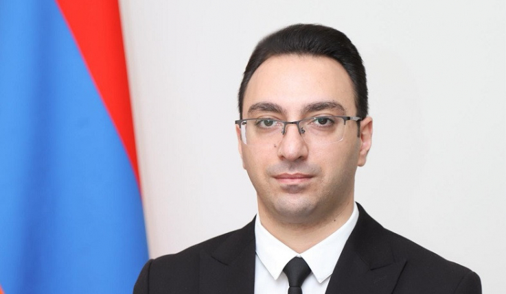 Համլետ Հարությունյանը նշանակվել է արդարադատության նախարարության գլխավոր քարտուղար