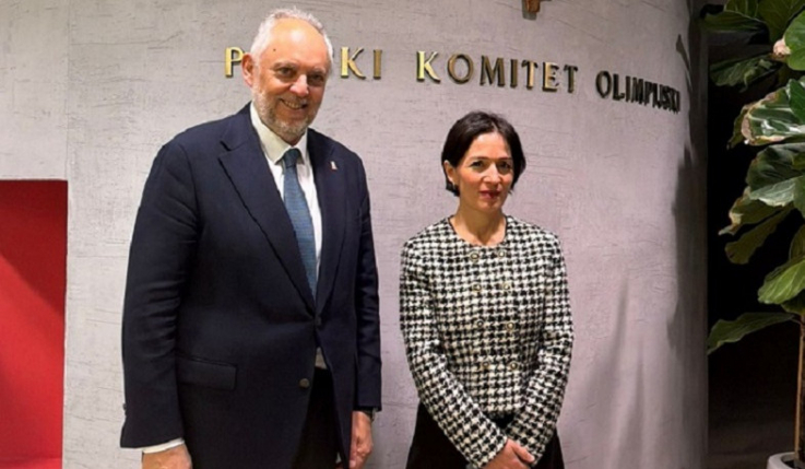 Ժաննա Անդրեասյանը Մարեկ Պալուսին ներկայացրել է առաջիկա տարիներին Հայաստանում նախատեսված խոշոր միջազգային մրցաշարերը