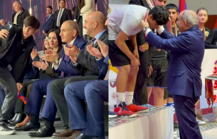 Դպրոցականների վոլեյբոլի լիգայի եզրափակիչ խաղերն էին. վարչապետը տեսանյութ է հրապարակել