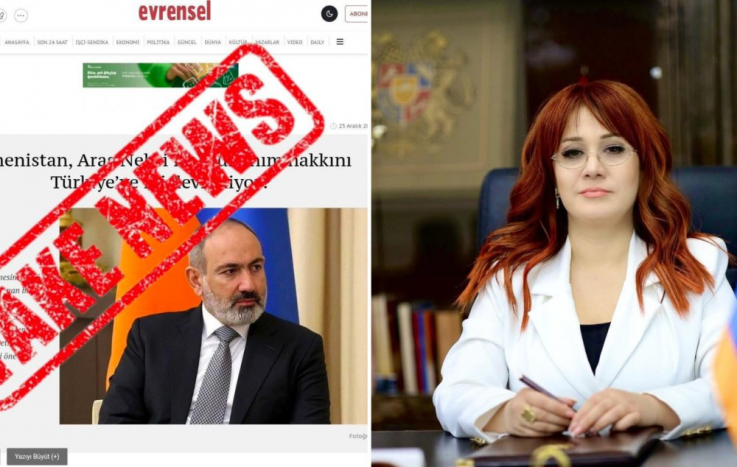 Խիստ մտահոգիչ է, որ որոշ լրատվամիջոցներ շարունակում են առանց որևէ ստուգման վերարտադրել և տարածել ակնհայտ կեղծ տեղեկատվություն. Նազելի Բաղդասարյան