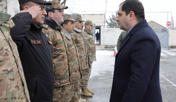 Սուրեն Պապիկյանը այցելել է ՊՆ զորամաս, ծանոթացել ծառայության և ուսումնական գործընթացի կազմակերպման պայմաններին