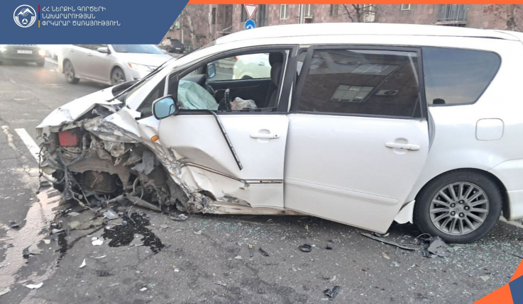 Հերացի փողոցում ավտոմեքենաներ են բախվել․ կան տուժածներ