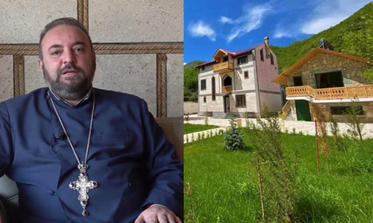 Կտրիճի բիզնեսմեն վարդապետ՝ Տավուշի թեմի փոխառաջնորդ Սամվել վարդապետ Մխիթարյանի շքեղ հյուրատունը