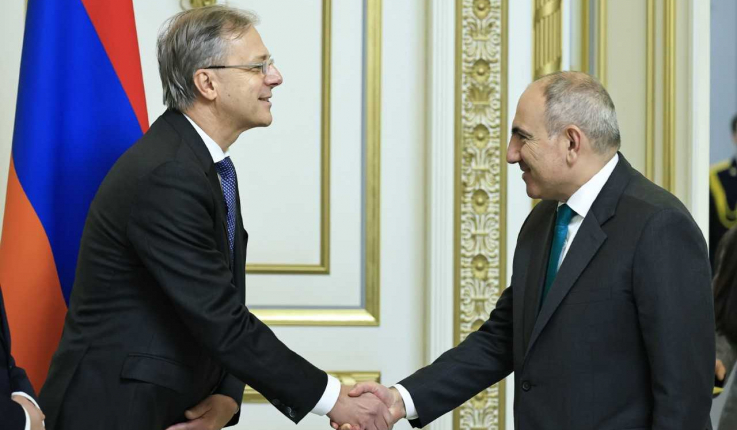 Նիկոլ Փաշինյանն ընդունել է ավստրիական GRAWE ընկերության գլխավոր տնօրեն և կառավարման խորհրդի նախագահ Կլաուս Շայտեգելին