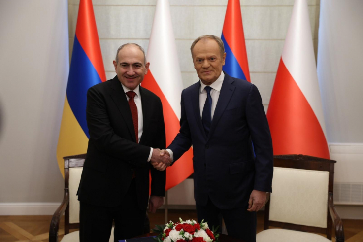 Վարշավայում մեկնարկել է Նիկոլ Փաշինյանի և Լեհաստանի վարչապետի հանդիպումը