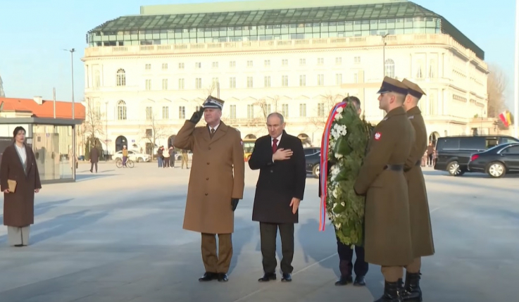 Հարգանքի տուրք՝ Վարշավայի Անհայտ զինվորի հուշահամալիրում. Փաշինյանը տեսանյութ է հրապարակել