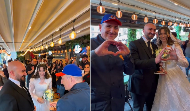 Երջանիկ նորապսակների տեսնելով՝ երջանկացանք. Փաշինյան