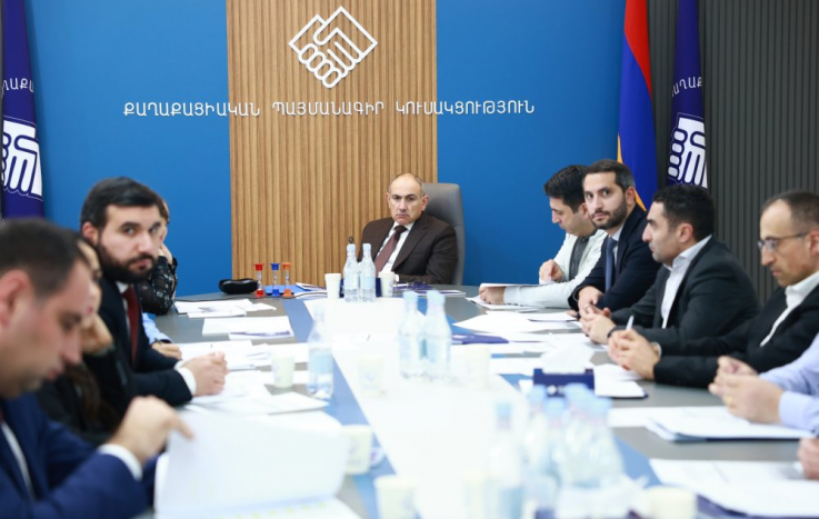 Տեղի է ունեցել «Քաղաքացիական պայմանագիր» կուսակցության վարչության նիստ. այն վարել է Նիկոլ Փաշինյանը
