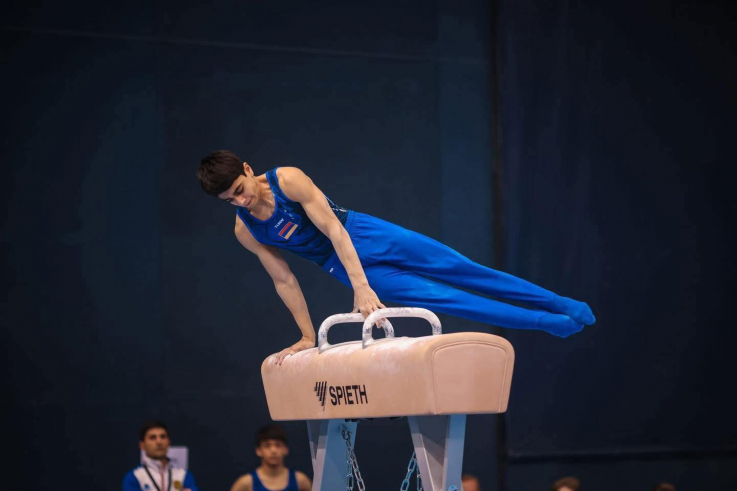 Մարմնամարզիկ Համլետ Մանուկյանը ոսկե մեդալ է նվաճել աշխարհի գավաթի խաղարկությունում