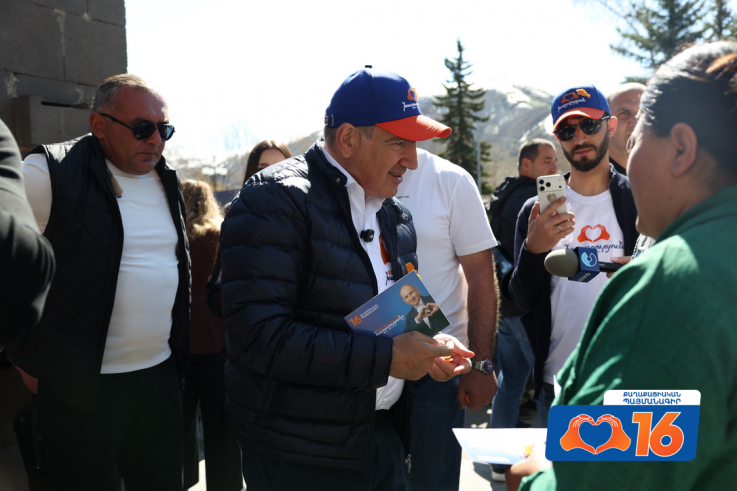 ՔՊ-ի քարոզարշավը. ուղիղ