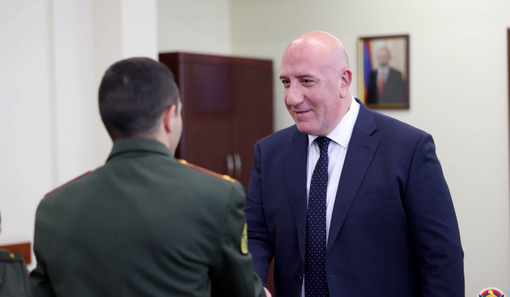 Արտերկրում կրթություն ստացած կուրսանտները նշանակվել են սպայական պաշտոնների