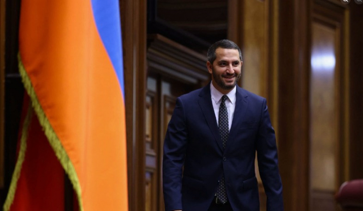 ՀՀ ԱԺ նախագահը շնորհավորել է խաղաղության հռչակագրի ստորագրման առաջին տարեդարձի առիթով