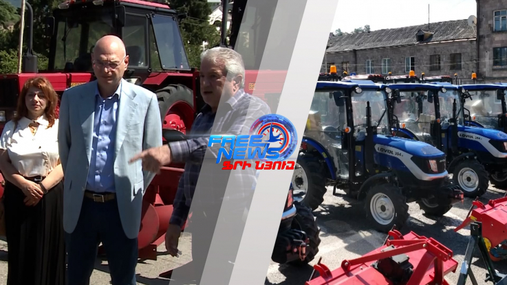 Միքայել Վարդանյանը Տավուշին նվիրել է 128 մլն. դրամի խոշոր գյուղտեխնիկա և բեռնատար մեքենաներ