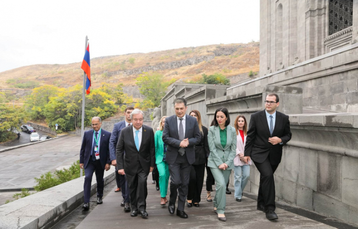 Մատենադարանն ընդունել է COP17-ի բարձրաստիճան հյուրերին․ Անտոնիու Գուտերեշը գրառում է կատարել